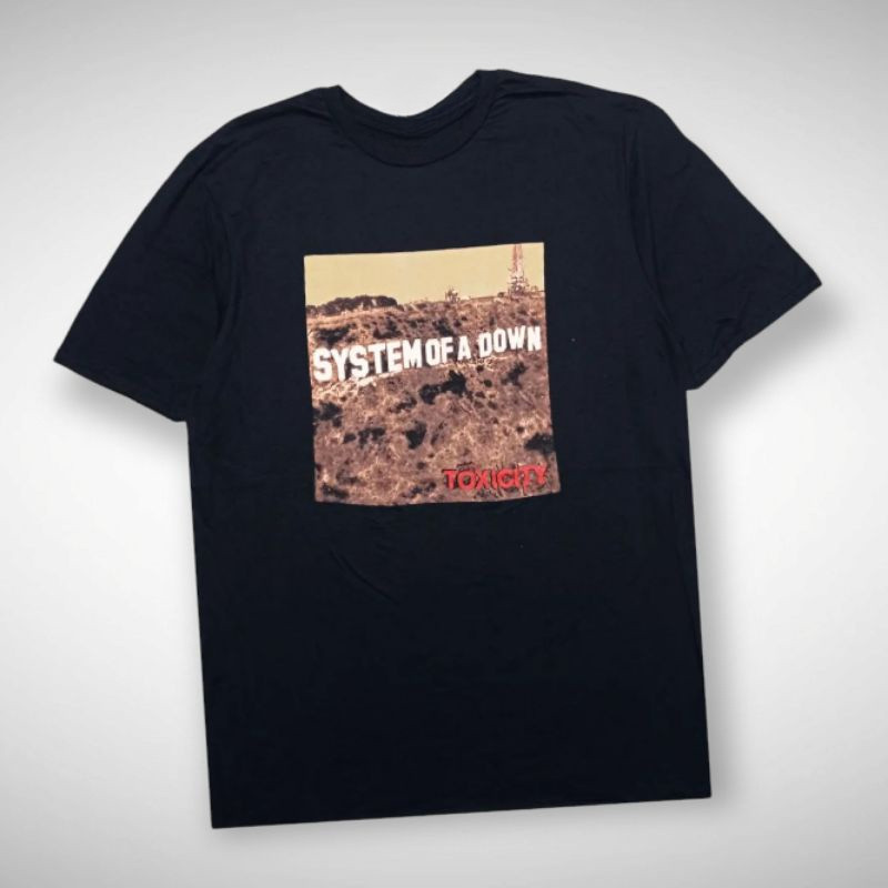 OFFICIAL SYSTEM OF A DOWN BAND T-SHIRT - TOXICITY