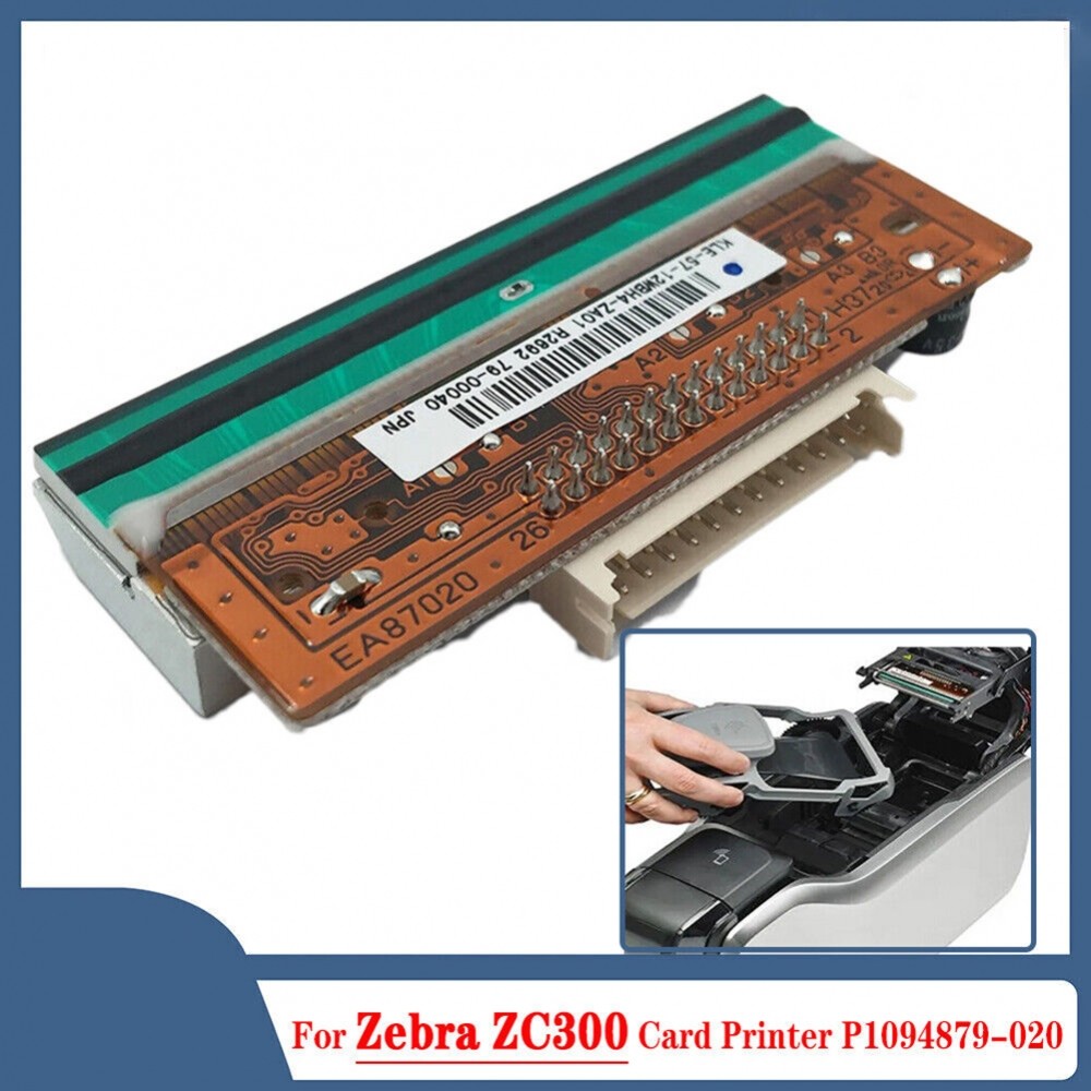 สําหรับ Zebra ZC300 ZC100 หัวพิมพ์ความร้อน P1094879020 อะไหล่ทดแทนที่รองรับ