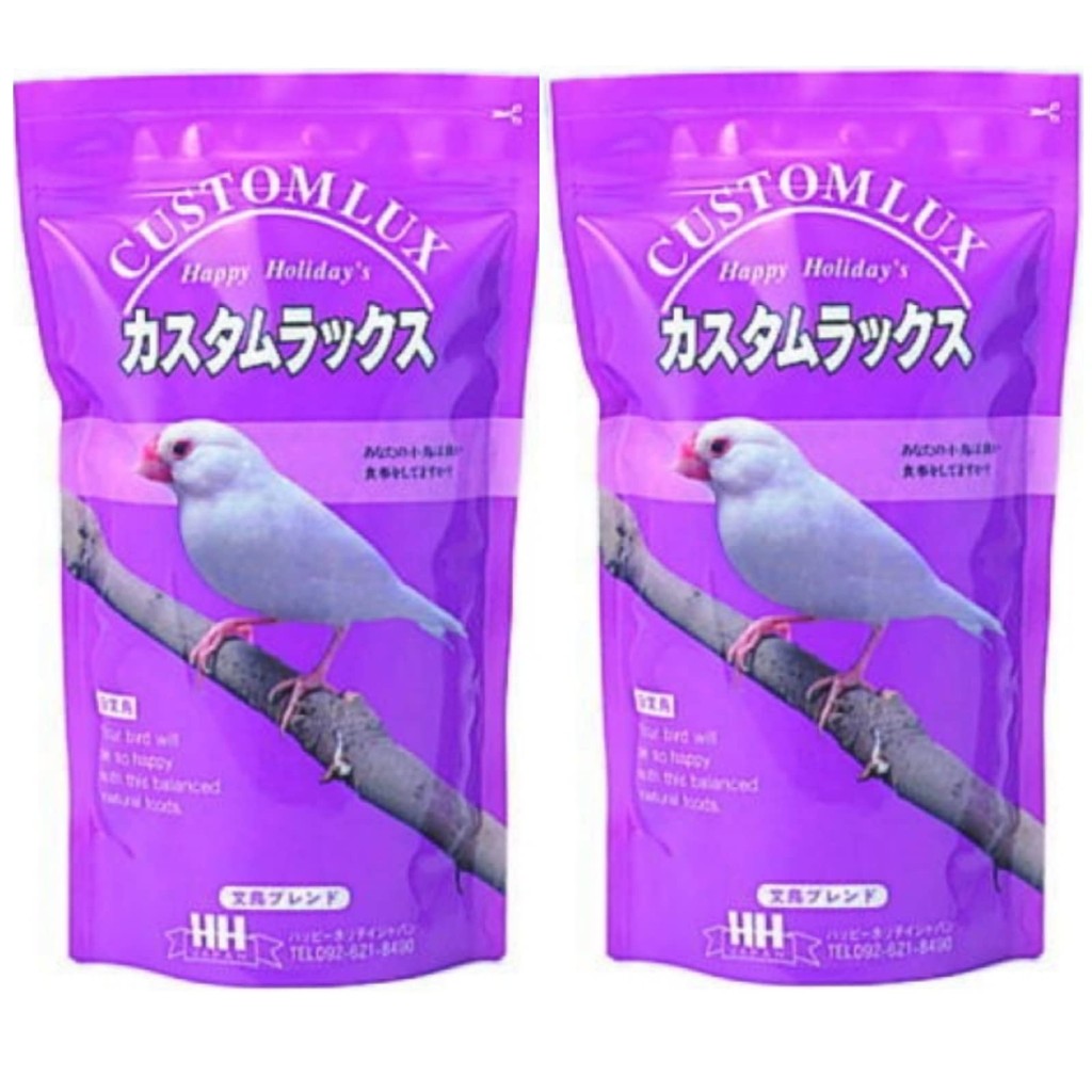 【Set of 2】H・H・J Happy Holiday Japan Happy Holiday Custom Lux Bird Blend 0.83L×2 with Original Etique