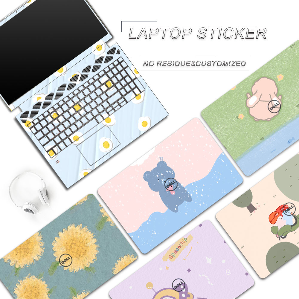 คอมพิวเตอร์แล็ปท็อปผิวไวนิลแล็ปท็อปสําหรับ 11/12/13/14/15/17 นิ้ว Universal แล็ปท็อปเฉพาะสติกเกอร์ที