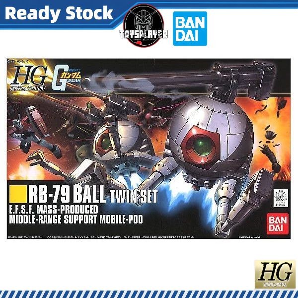 BANDAI HGUC 1/144 RB-79 Ball Twin Set Model Kits