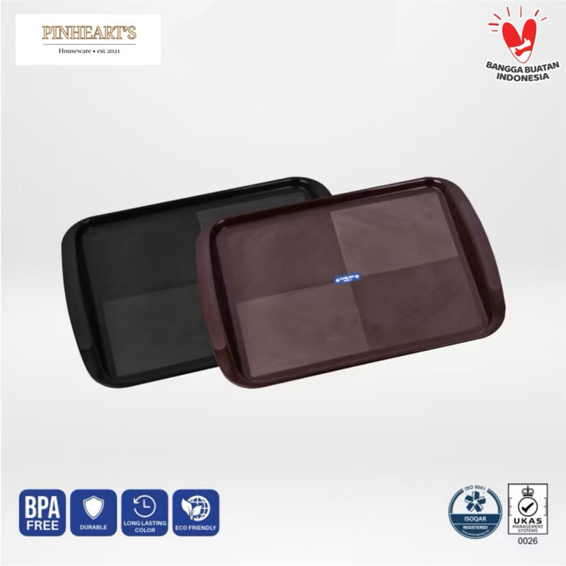 HSO - ถาดพลาสติก LUCKY STAR KFC FAST FOOD TRAY / ถาดอเนกประสงค์พลาสติก LUCKY STAR