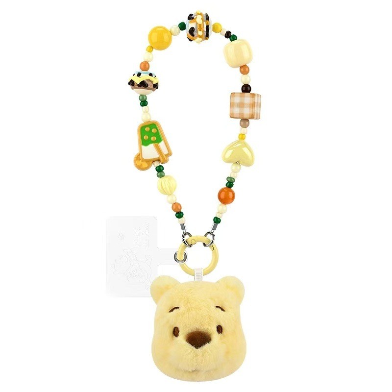 พร้อมใช้งาน! พวงกุญแจตุ๊กตาพวงมาลัยดิสนีย์ สติช ขนาดเล็ก ลายผลไม้สตรอเบอร์รี และเจดี้นิกเกิล - รูปที่ 5