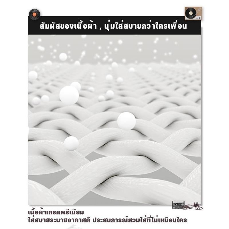 เกาหลี เสื้อแบบดารา เสื้อยืดแขนสั้น Oversize CMDXY9769 ผู้ชาย ผู้หญิง ลายทาง ตัวอักษร หลวม ลายสกรีน ฤดูร้อน ฤดูใบไม้ผลิ - รูปที่ 5