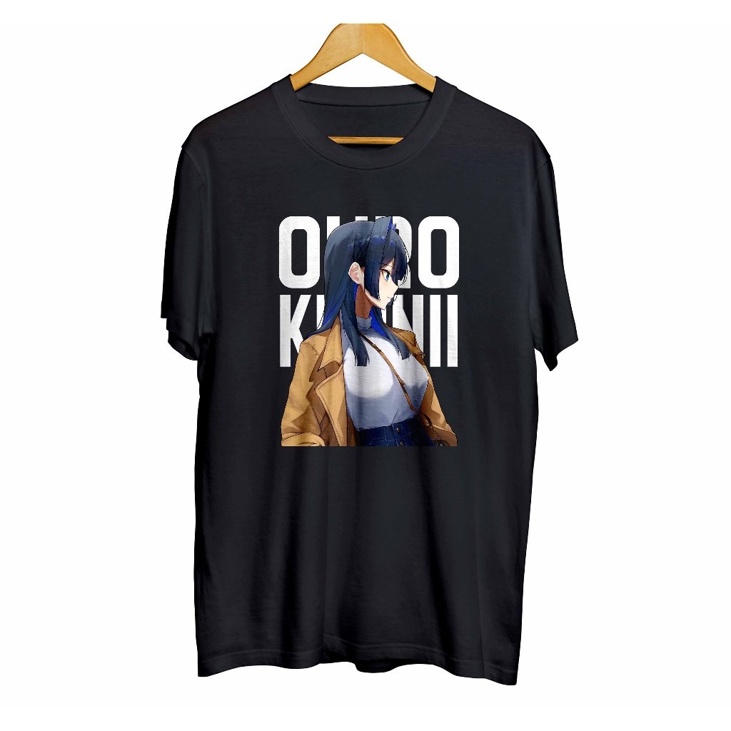 เสื้อยืดสไตล์อนิเมะ Ouro Kronii Side - เหมาะสำหรับแฟนคลับ HOLOLIVE