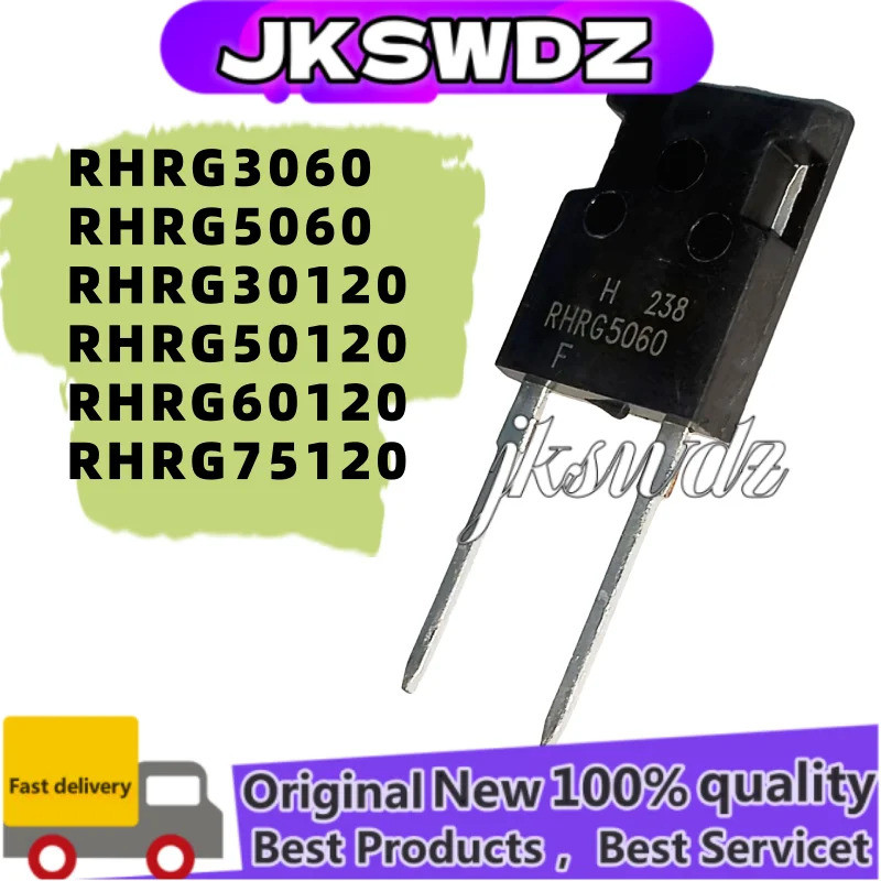 1-5PCS RHRG3060 RHRG5060 RHRG30120 RHRG50120 RHRG60120 RHRG75120 TO-247-2 Field Effect ทรานซิสเตอร์