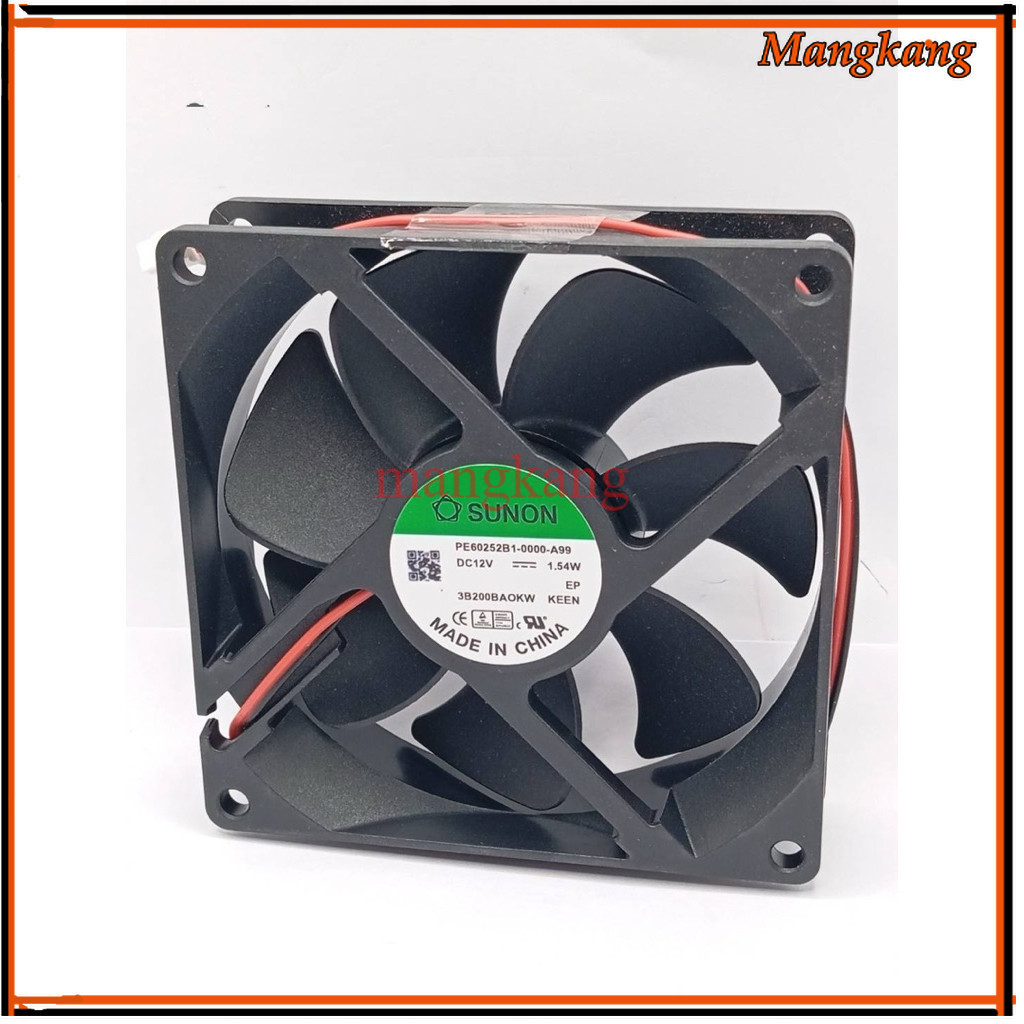 ส่งใว พัดลม 92*92*25. 12v=3 3สาย NMB 7 MODEL 1608KL-05W-B59 12VDC -Motor 0.43A Matsushita สินค้าพร้อมส่ง ส่งภายในวัน