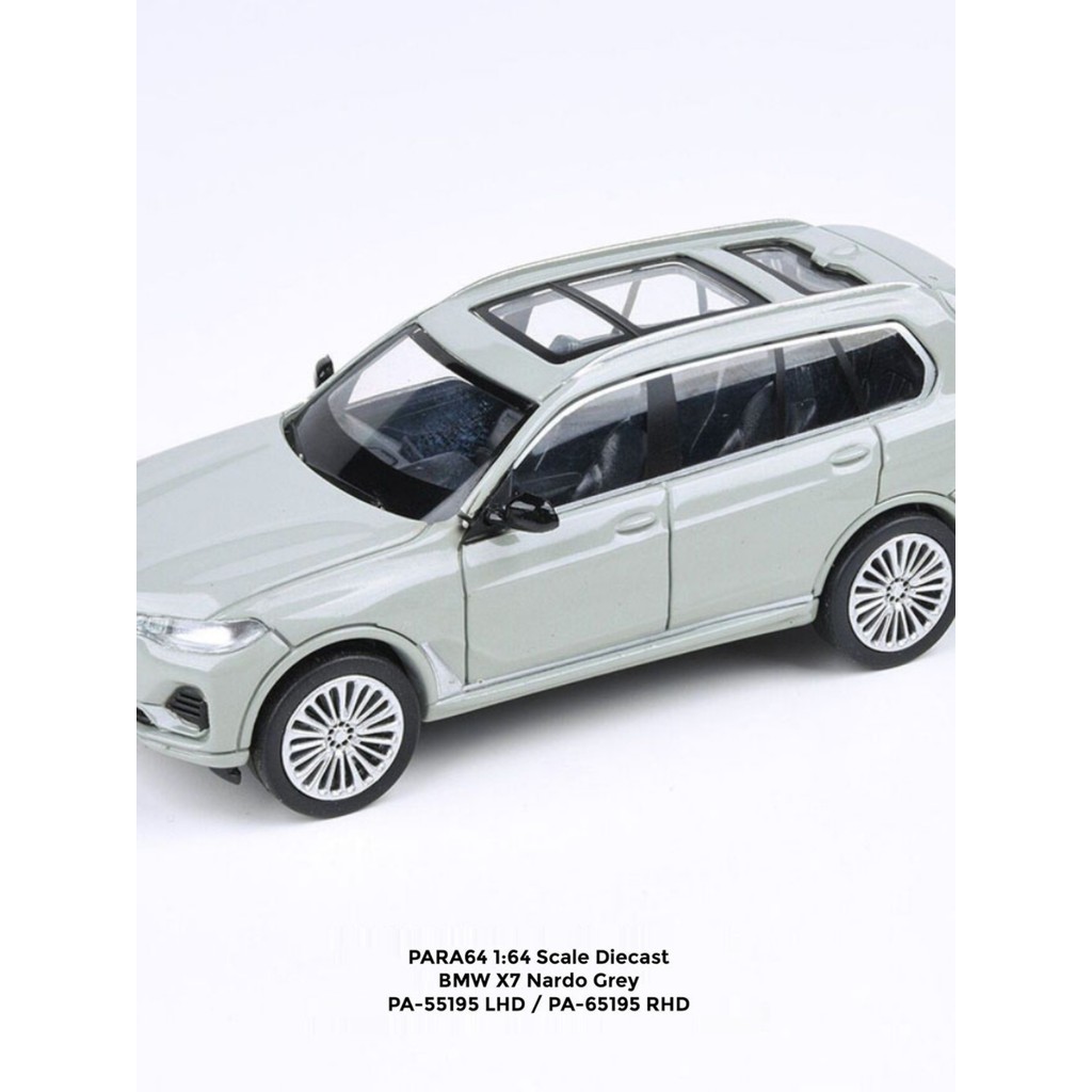 [โมเดลรถ] PARA64 รถโลหะผสม 1/64 BMW X7 รถ SUV จําลองของเล่นคอลเลกชันเครื่องประดับของขวัญ
