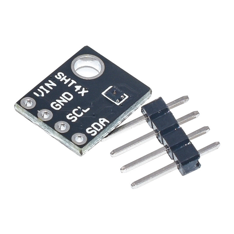 SHT40 SHT41 เซ็นเซอร์อุณหภูมิความชื้นอินเทอร์เฟซ IIC โมดูลอุณหภูมิความชื้น
