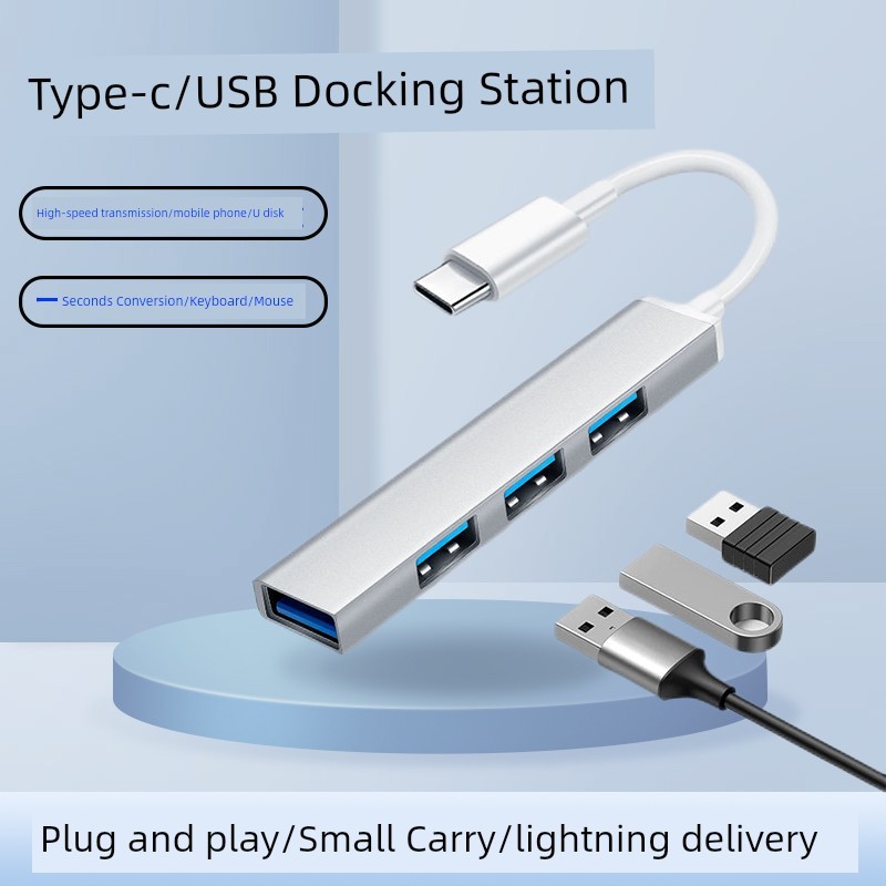 usb hub type c usb hub สายยาว เหมาะสําหรับ Tesla Docking Station รุ่น Ya รถ usb Extender ฮับรถชาร์จ 