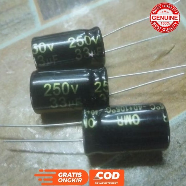 ELCO 33UF 250V ELKO 33 UF 250 VOLT
