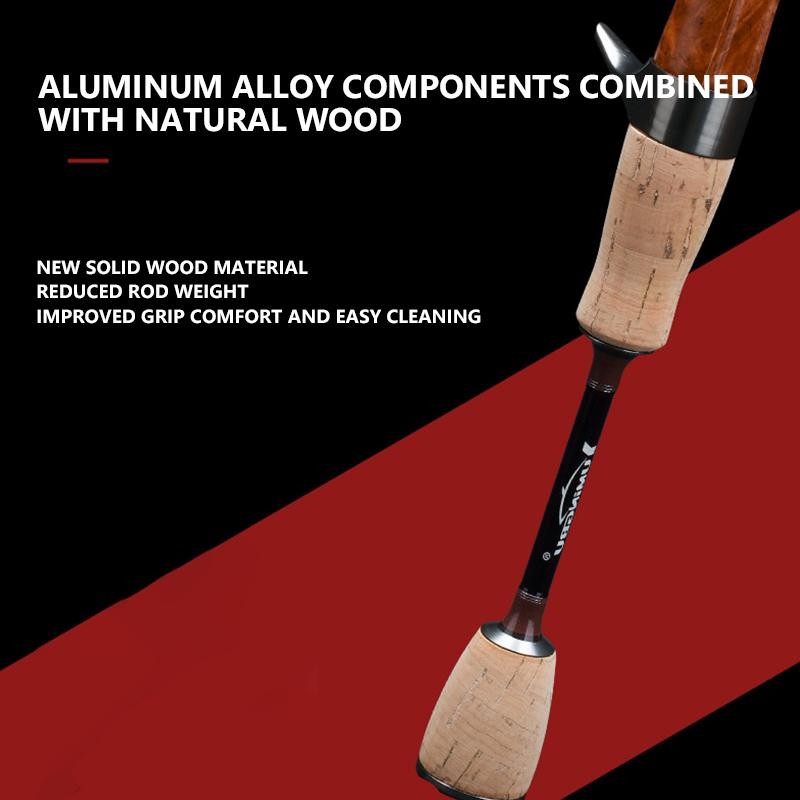 Mavllos CX-60 Spinning Fishing Rod สาย 1-6lb น้ำหนัก 1.5-8g ใช้งานง่ายด้วย Fuji Rings และเทคโนโลยีคาร์บอน Fast Action UL