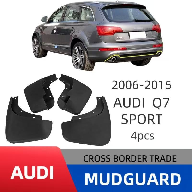 เหมาะสําหรับ Audi Q7 Sport2006-2015 Sports Car Mudguard Mudguard