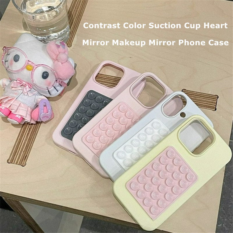 หรูหราซิลิโคนกรณีของเหลวสําหรับiPhone 17 Pro Max 17 Air 16 15 14 13 12 11 Pro Max XR X XS Plus 3Dถ้วยดูดถุงลมนิรภัยกันกระแทก