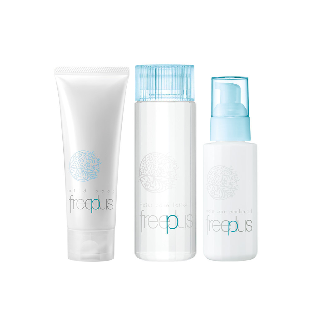 [สต๊อกพร้อมในประเทศ] Freeplus/Freeplus Moisturizing Refreshing Lotion Cleansing Skin Care ชุด 3 ชิ้น