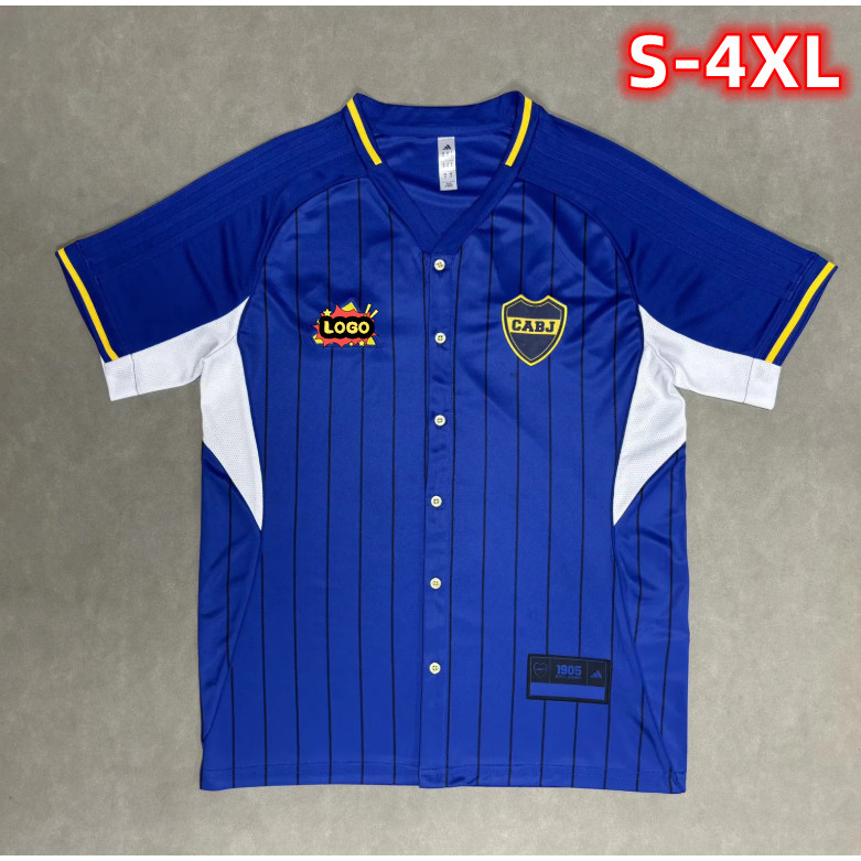 2025/26 เสื้อเบสบอลผู้ชาย Boca Juniors Blue