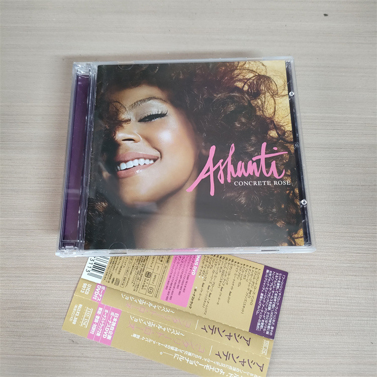 C8809 (ฉบับญี่ปุ่น) Ashanti Perforated Rose CD+DVD laojie