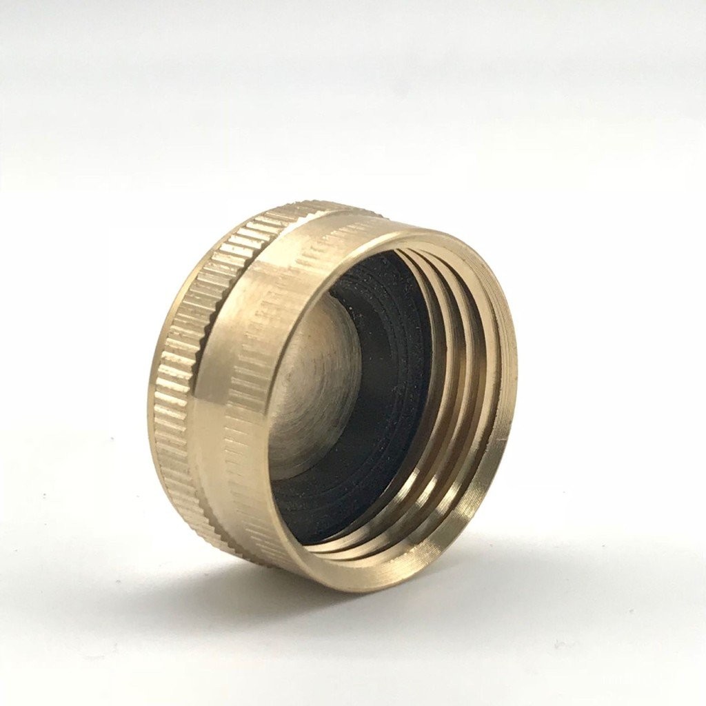 หญิงสิ้นสุดฝาครอบทองเหลือง 3 ท่อ/ทองเหลืองหมวกท่อท่อปิดวาล์วสวน X204 FS0R