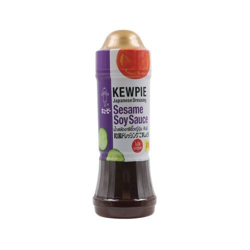 คิวพี น้ำสลัดใสงาซีอิ๊วญี่ปุ่น ขนาด 210มล./ขวด JAPANESE DRESSING SESAME SOY SAUCE 210 ML./BOTTLE