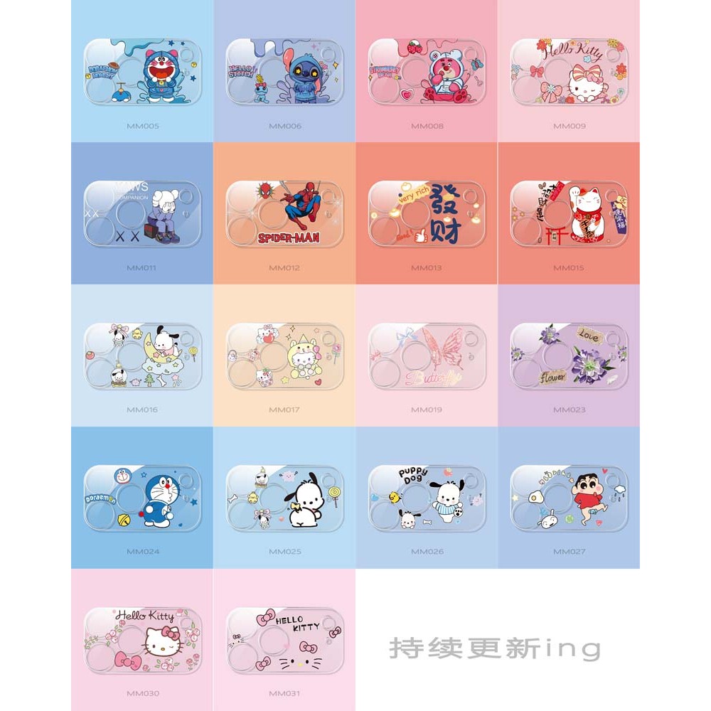 17ProMax ฟิล์มป้องกันเลนส์ Cinnamoroll เข้ากันได้กับ iPhone 17Pro 17 ฟิล์มกันรอยหน้าจอกล้องการ์ตูนน่ารัก - รูปที่ 7