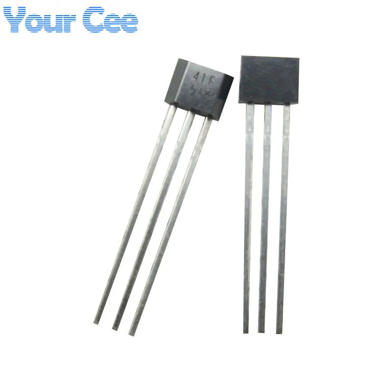 100 ชิ้น/50 ชิ้น 41F/ 0H41 / SH41 / SS41F/ S41 Bipolar Hall องค์ประกอบเซ็นเซอร์มอเตอร์รถยนต์ไฟฟ้ามอเ