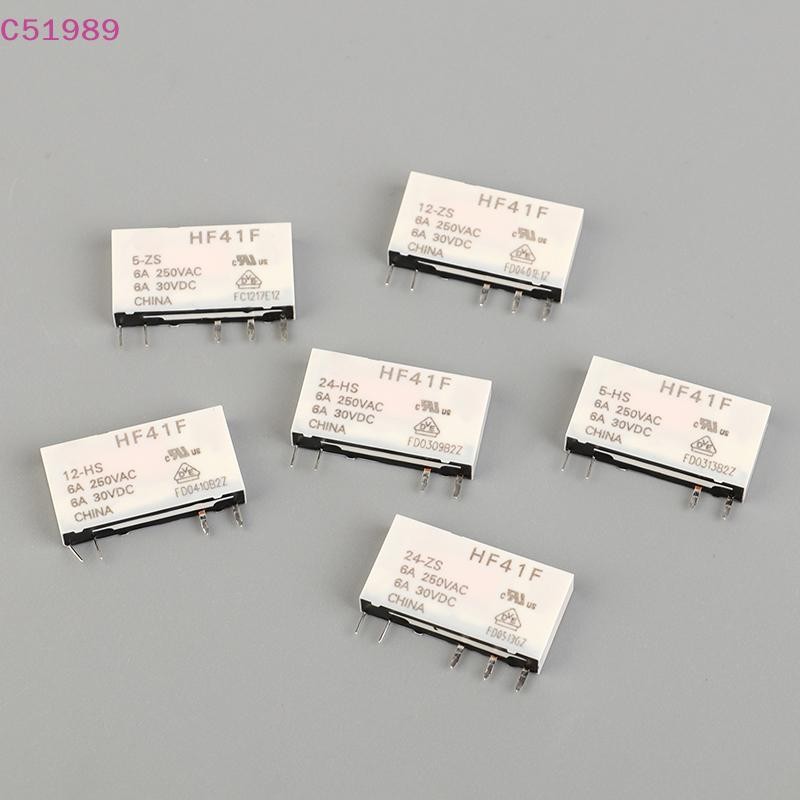 [kaan] HF41F-24-ZS HF41F-12-ZS HF41F-5-ZS HF41F-5-HS HF41F-12-HS HF41F-24-HS รีเลย์อุตสาหกรรม Submin
