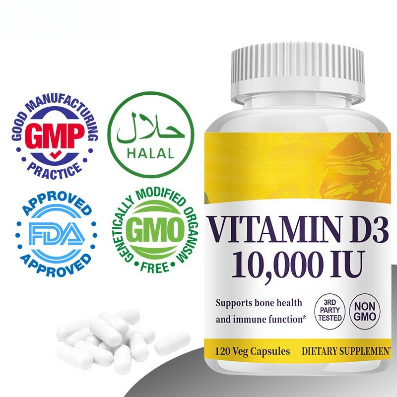 Vitamin D3 (Lanolin) 10000 IU - อาหารเสริมบำรุงกระดูกและภูมิคุ้มกัน