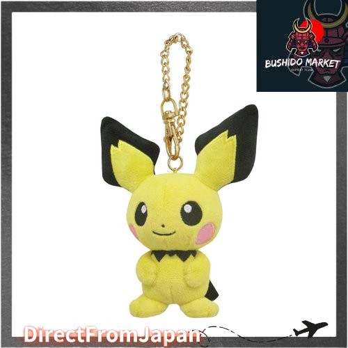 Sanei Voeki Pokemon ALL STAR COLLECTION มาสคอต Pichu กว้าง 9.5 x ลึก 5.5 x สูง 12.5 ซม. มาสคอตตุ๊กตา