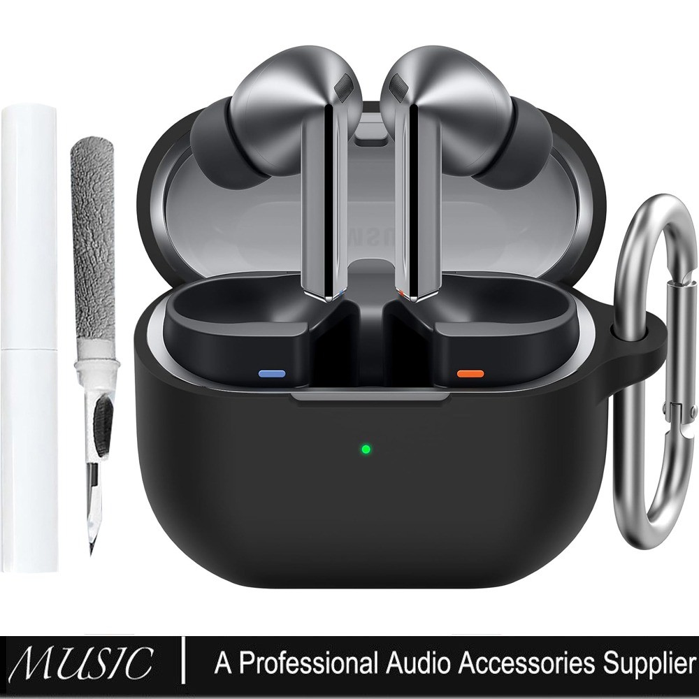 เคสซิลิโคนสําหรับ Samsung Galaxy Buds 3 FE (2025) / Galaxy Buds3 Pro และ Galaxy Buds 3 (2024) กันกระ