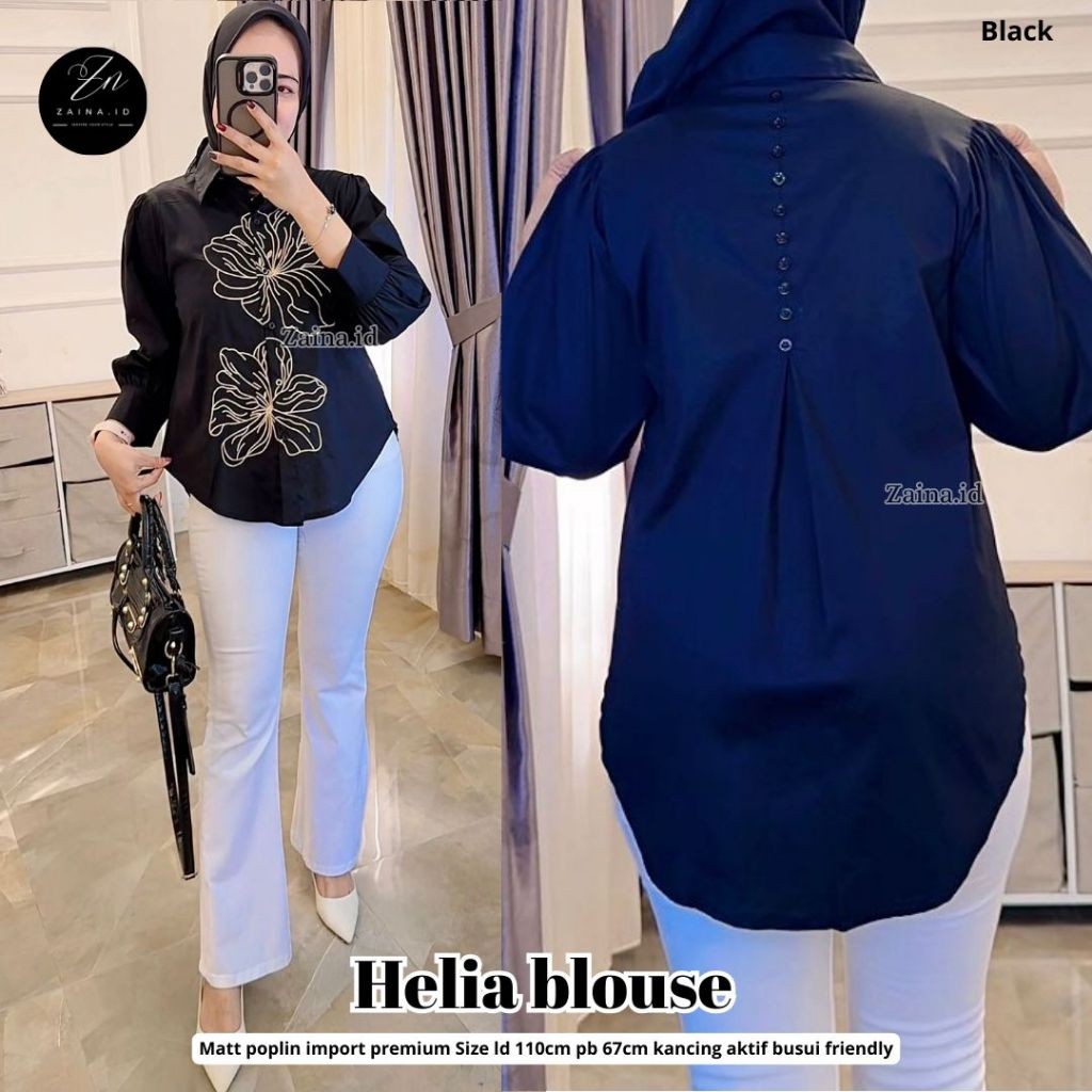 2609 HELIA BLOUSE by Zn // ONESTUFF