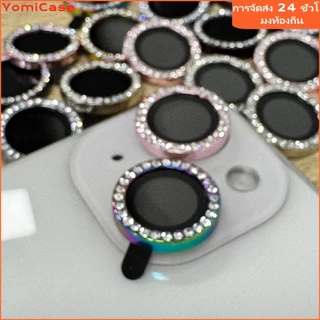 💎✨️diamond lens film for iPhone17air 17promax ฟิล์มเลนส์กล้องขอบเพชรสำหรับ11 12 13 14 15 16 PRO MAX 11 12MINI 15 16 PLUS