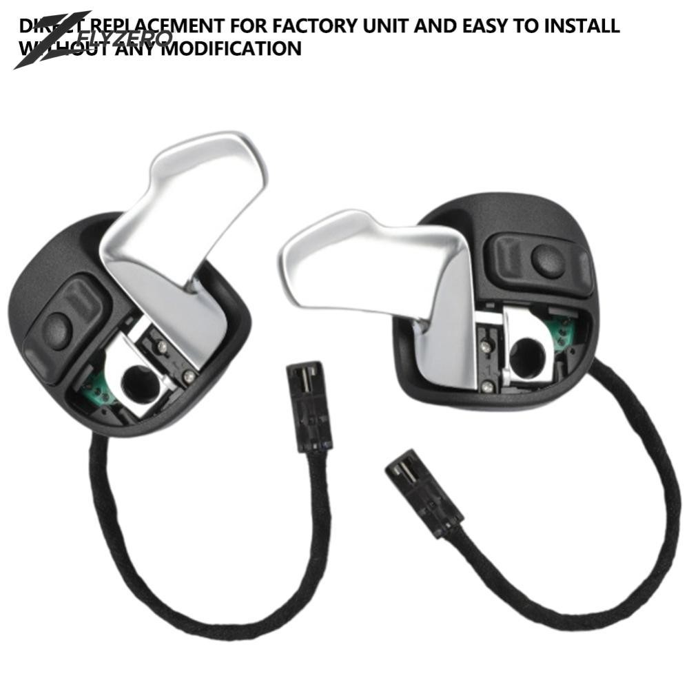 FLYZERO คู่พวงมาลัยรถ Paddle Shifter 5RQ09DX9AC 5RQ08DX9AC สําหรับ Dodge Challenger Charger Chrysler