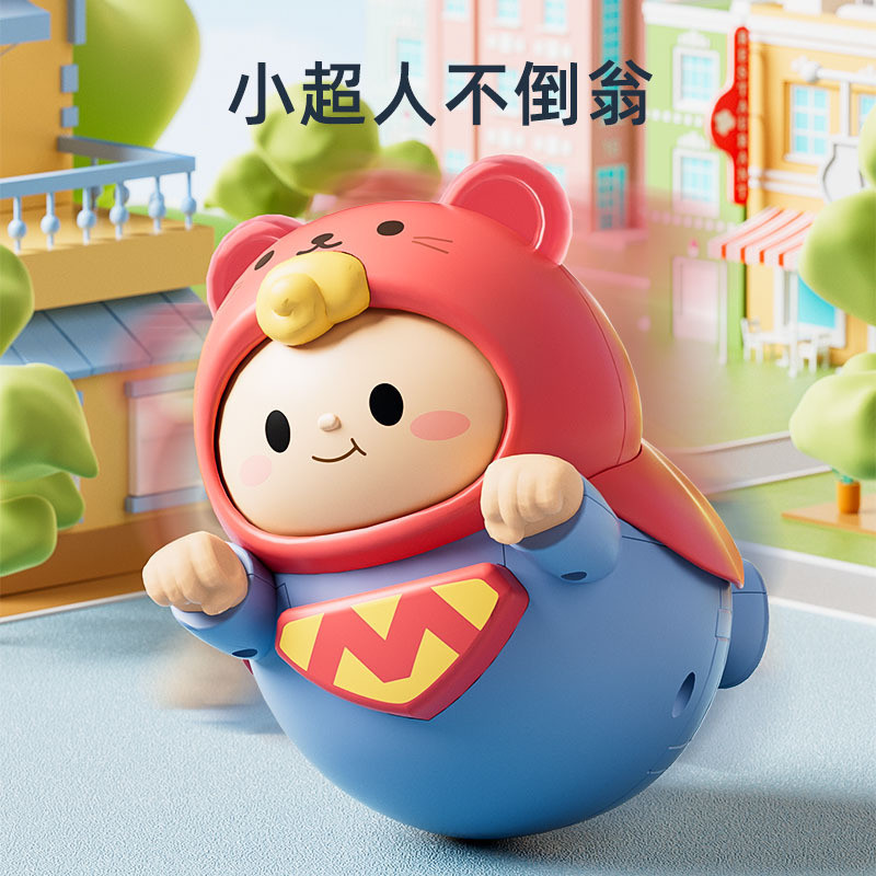 Baby Tumbler ของเล่น 0-1 ปีออกกําลังกาย head-up f Baby Tumbler ของเล่น 0-1 ปีหัวการฝึกอบรมเด็ก 3-6 เ