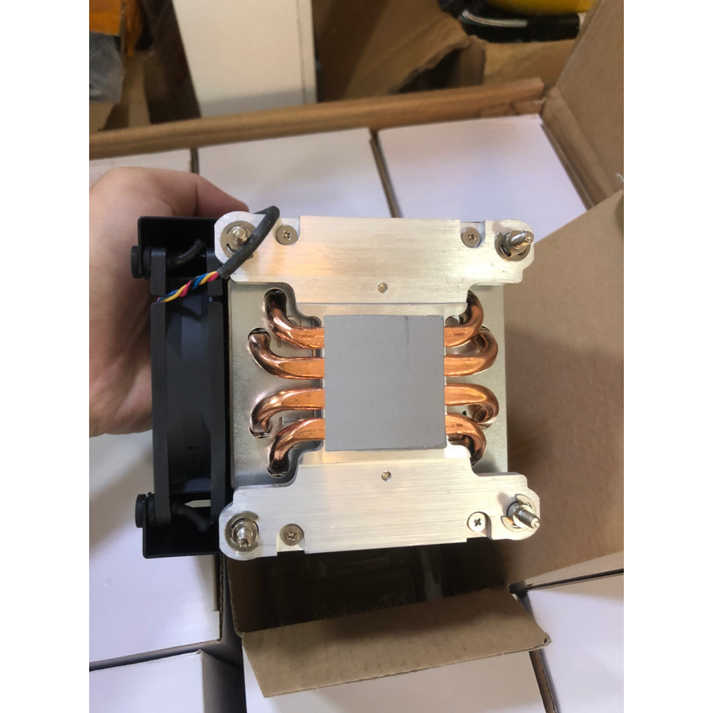 ยี่ห้อใหม่ DELL DELL T5600 T5610 T7810 First CPU หม้อน้ํา T3600 พัดลมหม้อน้ํา