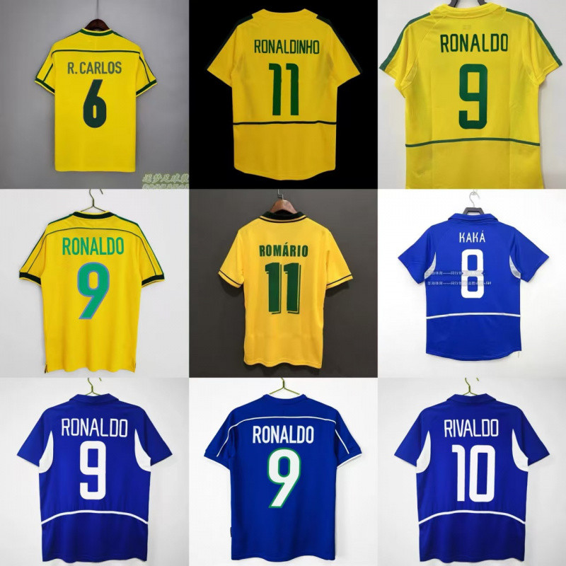 เสื้อแมนยู warrix official store เสื้อวินเทจเสื้อทีมชาติบราซิลเสื้อฟุตบอลโรนัลโด้คาเน่มาร์ริวัลโดคาร