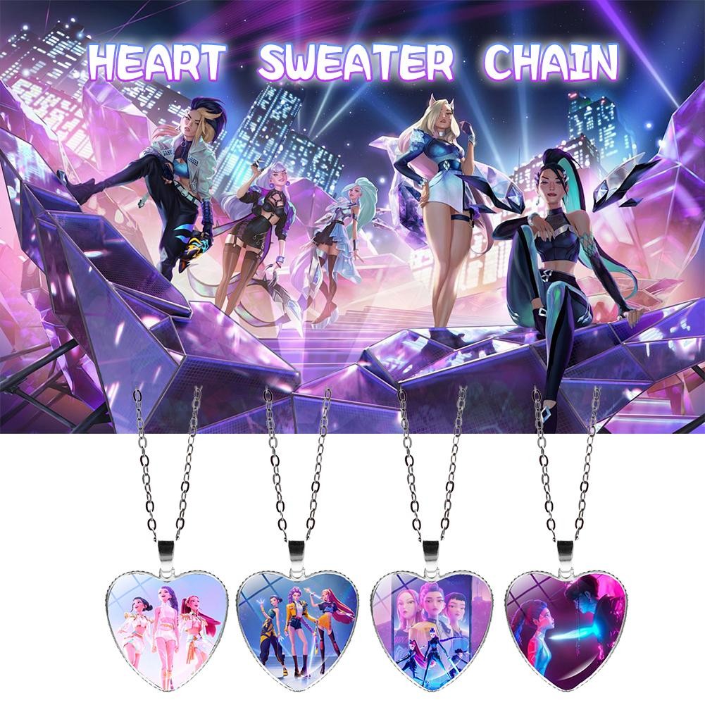 2025 Hot KPop Demon Hunters สร้อยคอสําหรับเด็ก HUNTR X Derpy Tiger Collection W4W9