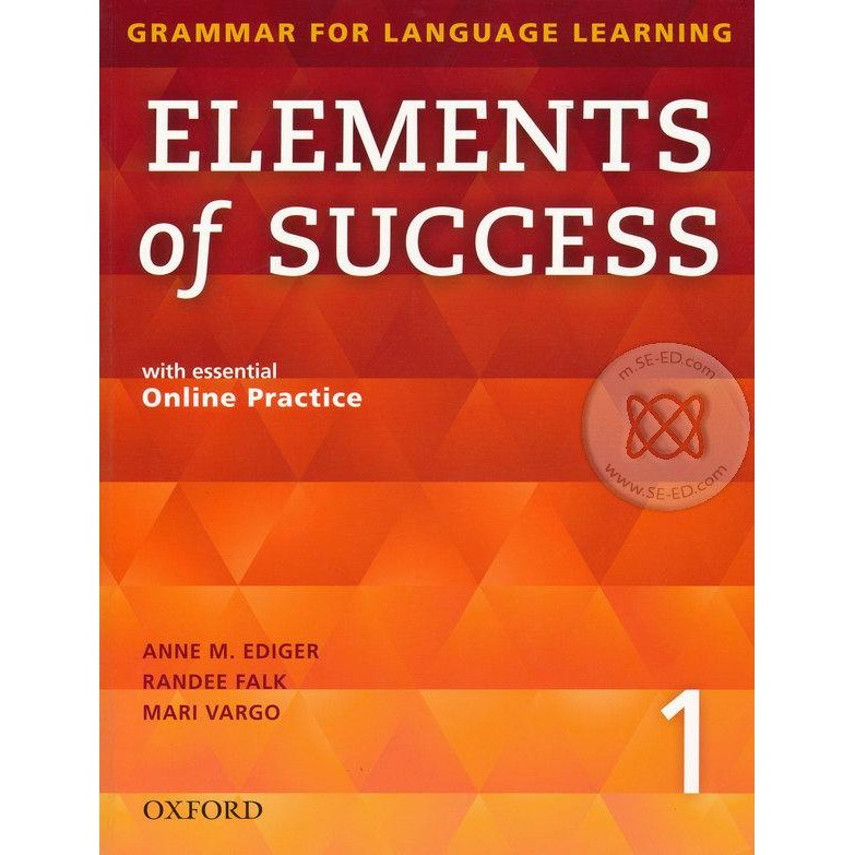 Bundanjai (หนังสือ) Elements of Success Grammar 1 : Student's Book +Online Practice (P)