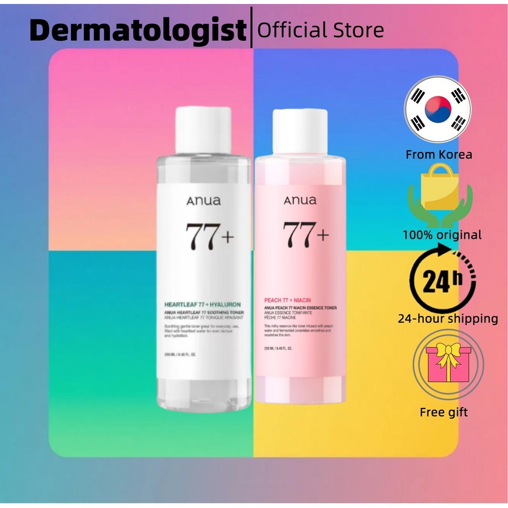[ANUA] Heartleaf 77 Soothing Toner250ml/Peach 77 Essence Toner 250ml