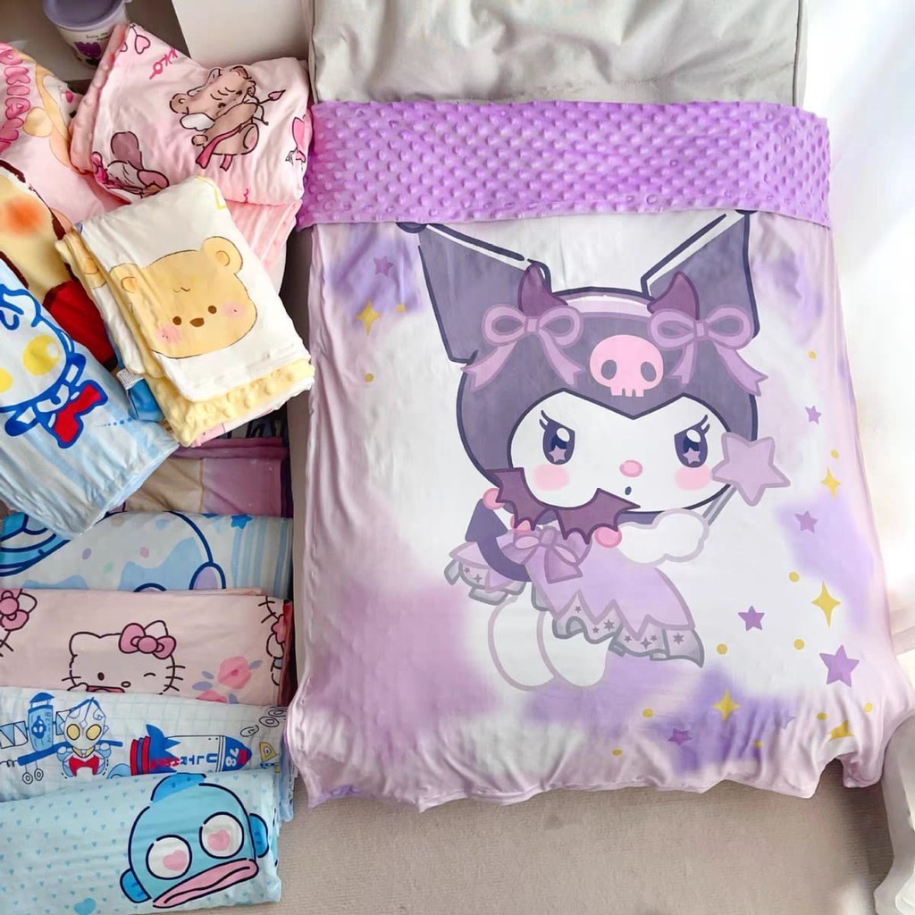 (KIDS) lotso / kuromi / melody / cinnamoroll / ผ้าห่มนอน ultraman motif สําหรับเด็กผู้หญิง / เด็กชาย
