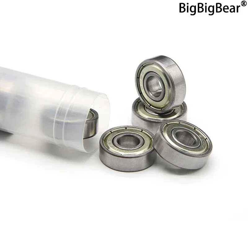 2/10PCS 608Z แบริ่งเหล็ก/Bearing Deep Groove Ball แบริ่งขนาดเล็ก 608-Z 8*22*7 มม.8x22x7 คุณภาพสูง 52