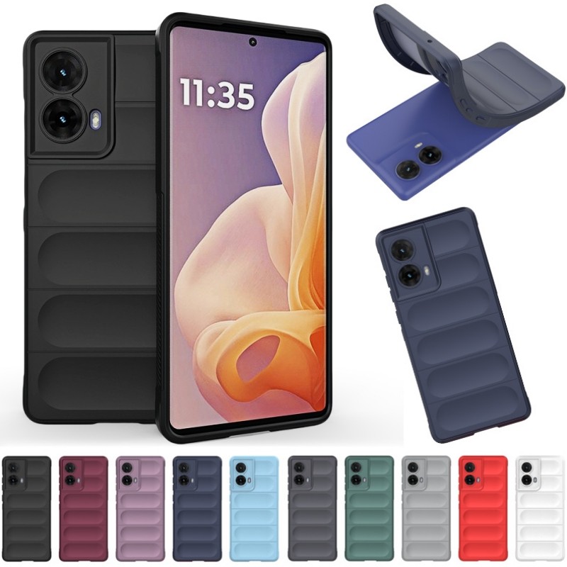 Funda สําหรับ Motorola Moto G85 5G ซิลิโคนกันกระแทกกันชนเคสโทรศัพท์สําหรับ Moto G85 G 85 MotoG85 เลน