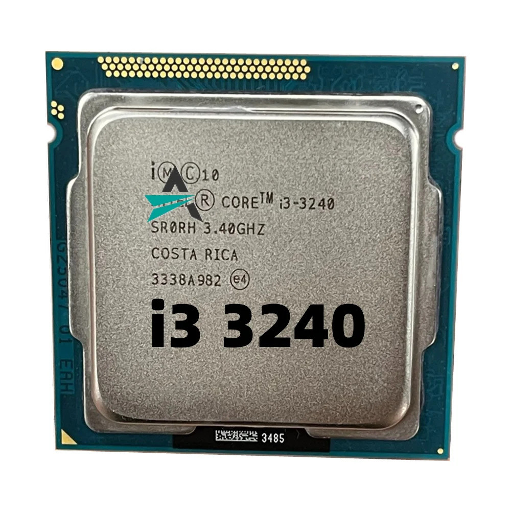 ใช้ i3 3240 Dual-Core 3.4GHz LGA 1155 TDP 55W 3MB แคช i3-3240 CPU โปรเซสเซอร์ I3 3240 จัดส่งฟรี