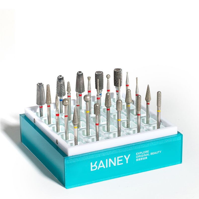 Rainey/Rainey Original Nail Shop Dedicated Exfoliating Polishing Pre-treatment ชุดหัวขัดเหล็กทังสเตน