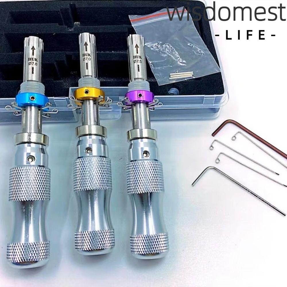 WISDOMEST Lockหยิบชุด,สแตนเลสท่อซีลแหวนตะขอ,แบบพกพามือผู้ใช้คู่มือซีล Picker สําหรับปะเก็นรถบ้าน