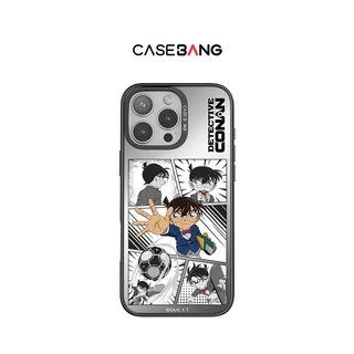 CASEBANG - Detective Conan: ฉากตัวละคร 1.0 Series เคสแม่เหล็ก ImagiSnap เปลี่ยนได้ด้านหลังสําหรับ iPhone 15-17, Military Drop