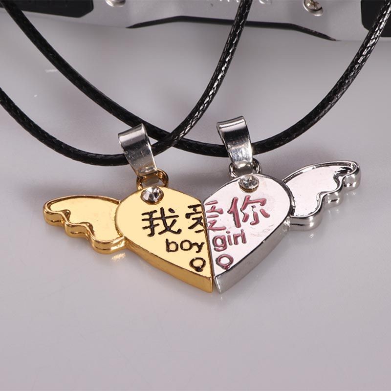 สร้อยคอ สร้อยคอ สร้อยคอ สร้อยคอแบบเดียวกัน สร้อยคอคู่รัก สร้อยคอคู่ สร้อยคอชาย หญิง ข้าม sgh88988.my