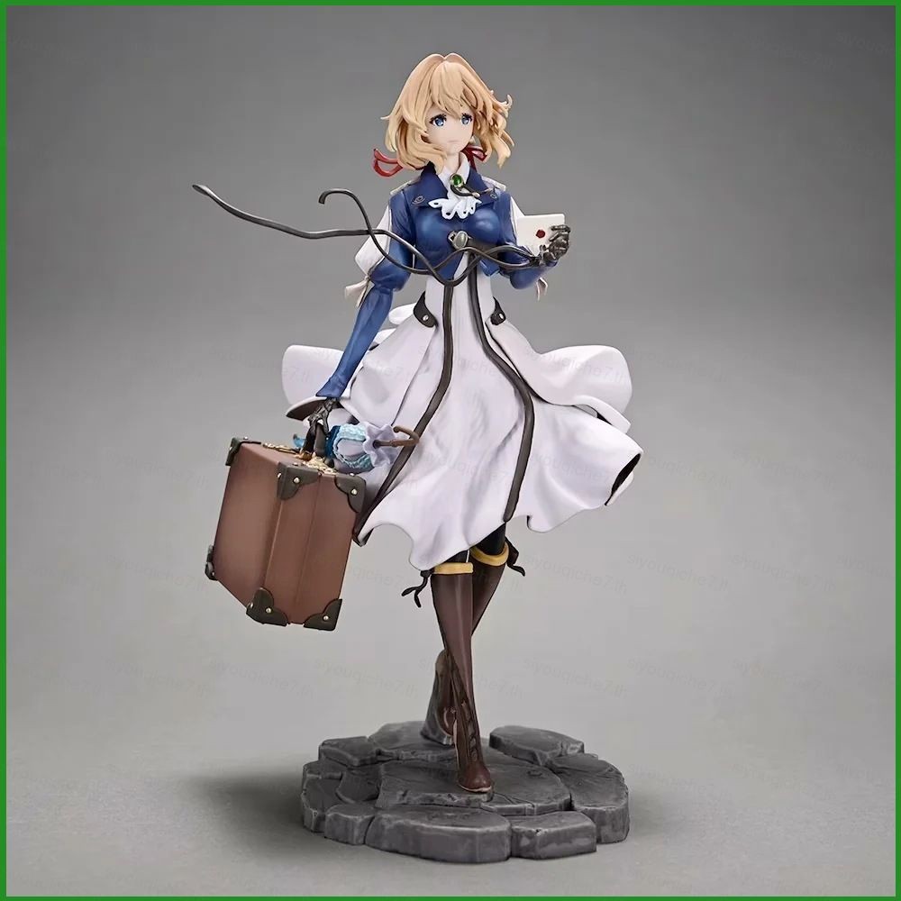 SY Violet Evergarden Action Figure กระเป๋าเดินทางมือถือตุ๊กตาของเล่นเด็กตกแต่งบ้านรถเครื่องประดับคอล