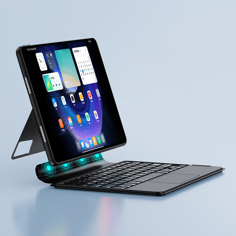 เหมาะสําหรับแท็บเล็ต 7pro Magic Touch Keyboard 6pro5 Smart Touch Keyboard 37 ซม.คีย์บอร์ดเมาส์แม่เหล็ก