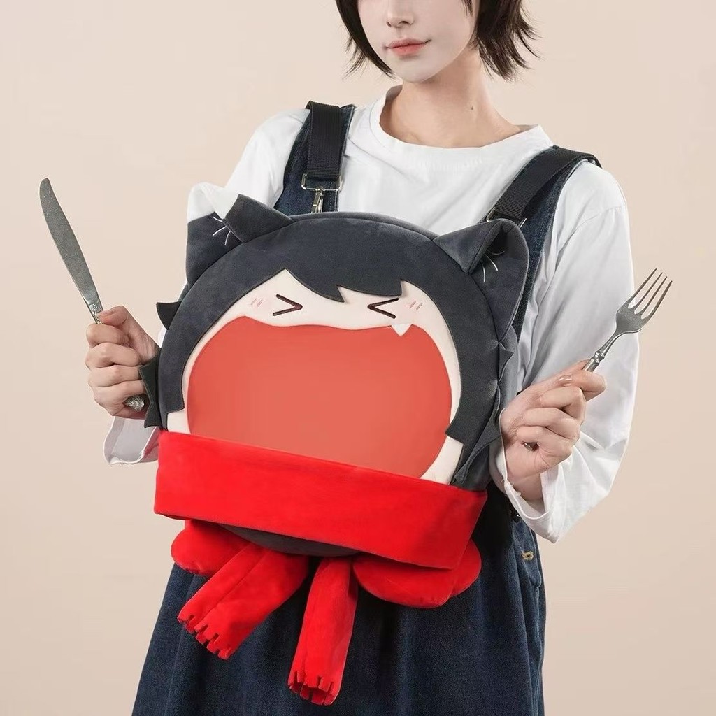 Blue Archive เกมอุปกรณ์เสริม Shimoe Koharu Pain Pack สําหรับแฟนของขวัญวันเกิดกระเป๋าเป้สะพายหลังอเนก