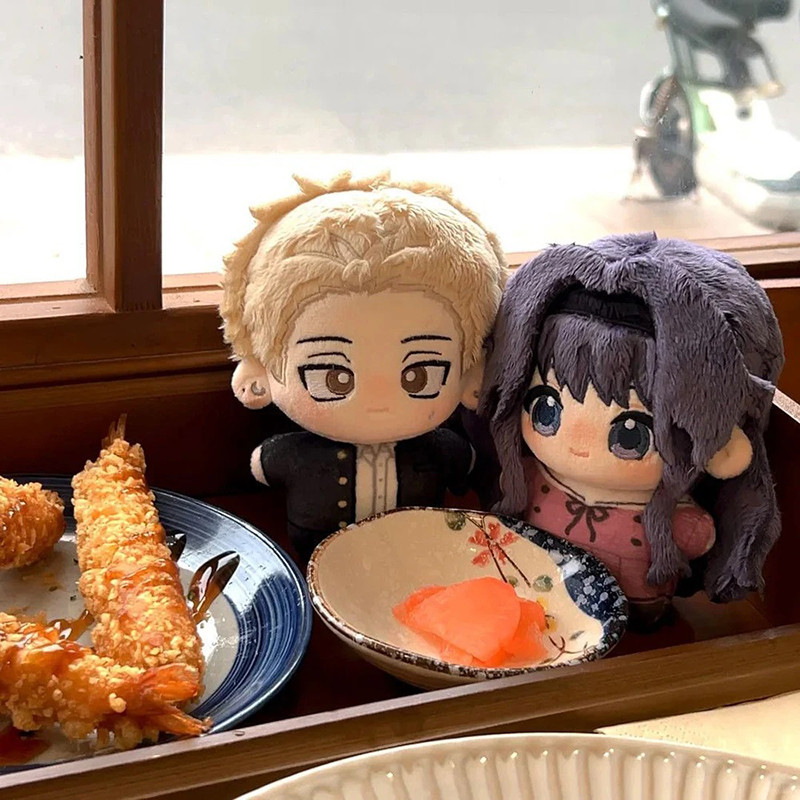 ดอกไม้หอม Blooms พร้อม Dignity ตุ๊กตาผ้าฝ้ายของเล่นตุ๊กตา Waguri Kaoruko Tsumugi Rintaro จี้พวงกุญแจ